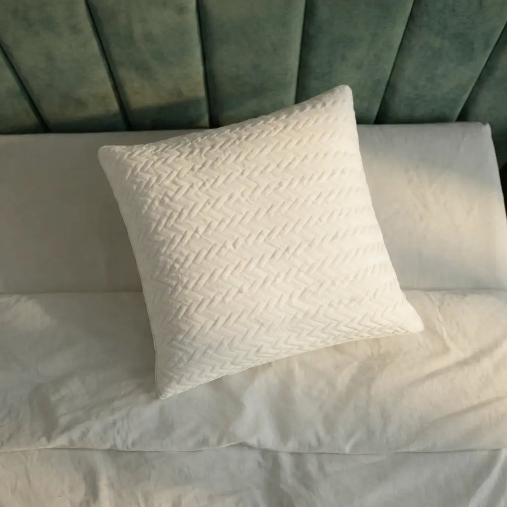 Detailaufnahme vom Taschenfederkernkissen