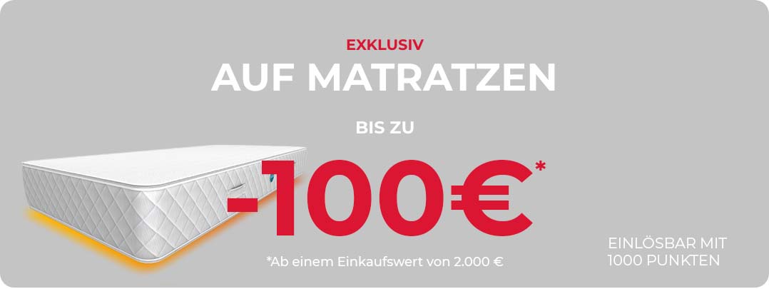 Bonusprogramm Die Matratze -100€