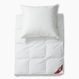 RIBECO Bettenset Außensteg 10cm  100% Feder