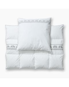 RIBECO Bettdeckenset ScandicDream 100% Feder