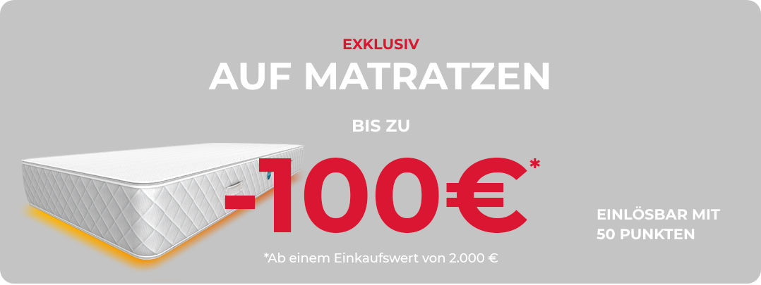 Bonusprogramm Die Matratze -100€